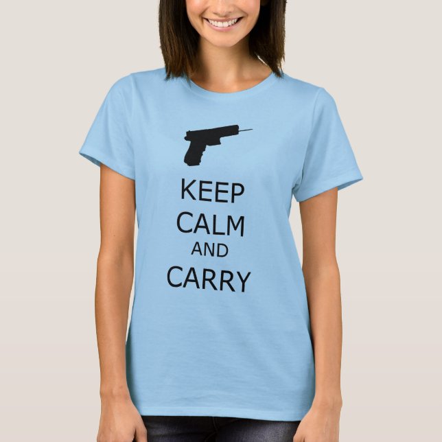 Behållans Lugn och Carry Ringer Tee (Framsida)