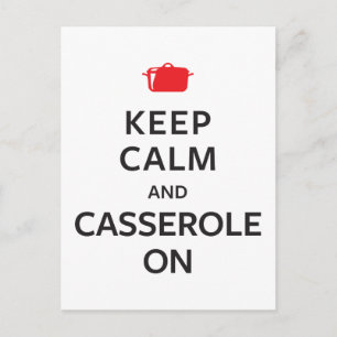 Behållans Lugn och Casserole on Vykort
