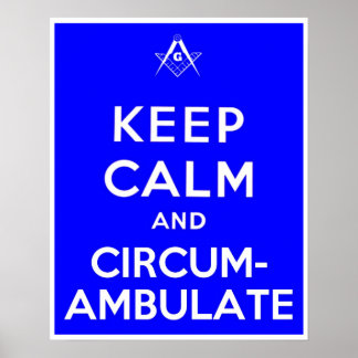 Behållans Lugn och Circumambulat Poster