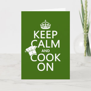 Behållans Lugn och Cook On Kort
