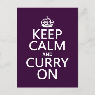 Behållans Lugn och Curry On Vykort