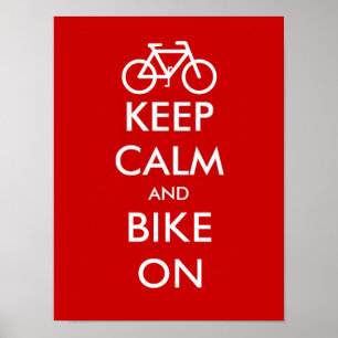 Behållans lugn och cykel på poster