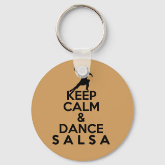BEHÅLLANS LUGN OCH DANCE SALSA-gåva Nyckelring