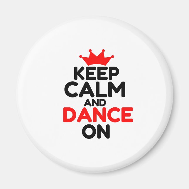 BEHÅLLANS LUGN OCH DANS PÅ MAGNET (Framsidan)