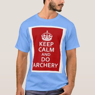 Behållans Lugn och Do Archery (1) T Shirt