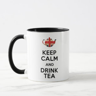 Behållans Lugn och dryck Tea Mugg