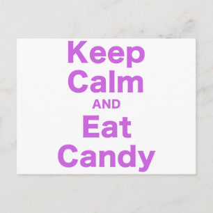 Behållans Lugn och Eat Candy Vykort