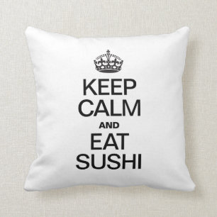 BEHÅLLANS LUGN OCH EAT SUSHI KUDDE