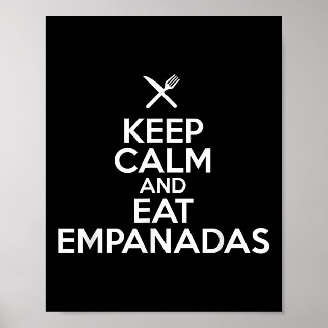 Behållans Lugn och etta Empanadas Culinary Humous  Poster (Framsidan)