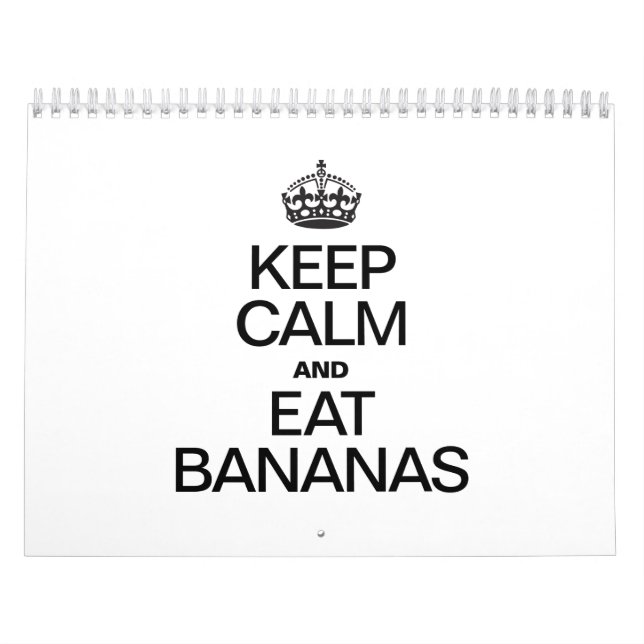 BEHÅLLANS LUGN OCH ETTBANANER KALENDER (Omslag)