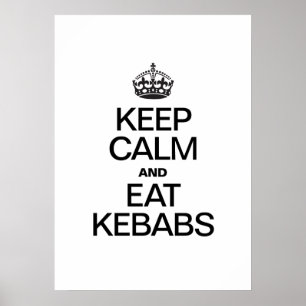 BEHÅLLANS LUGN OCH ETTKABLER POSTER
