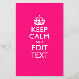 BEHÅLLANS LUGN och få din text om ROSA Flygblad