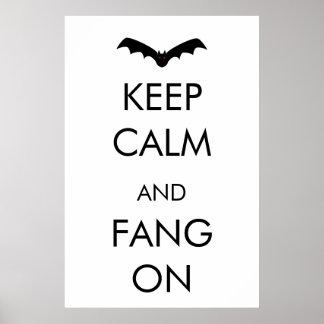 Behållans Lugn och Fang på Poster