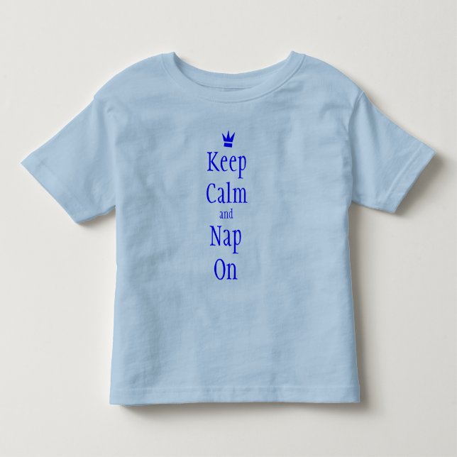 behållans lugn och fästa på tee shirt (Framsida)