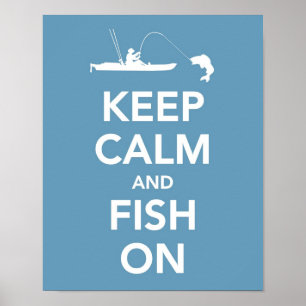 Behållans Lugn och fisk på Poster