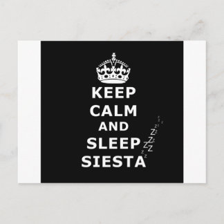 BEHÅLLANS LUGN OCH FLEEP SIESTA VYKORT