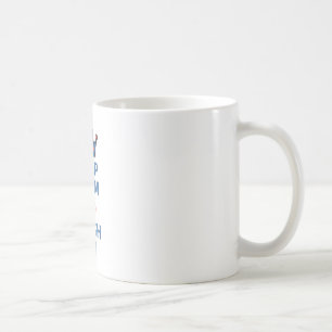 Behållans Lugn och flimmer på TShirt Kaffemugg