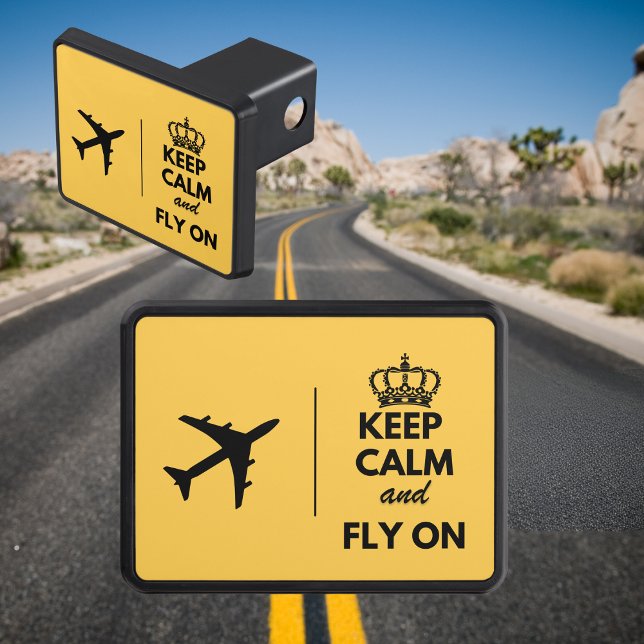 Behållans Lugn och flyt på, Lustigt, enkelt välkom Dragkroksskydd (Skapare uppladdad)