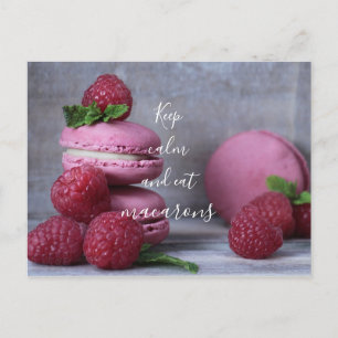 Behållans Lugn och föda Macaron/ foto Vykort