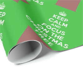 Behållans Lugn och fokus på Julgran, roligt Presentpapper