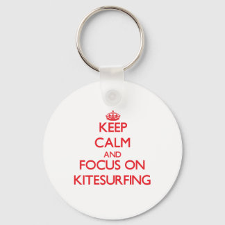 Behållans lugn och fokus på Kitesfing Nyckelring