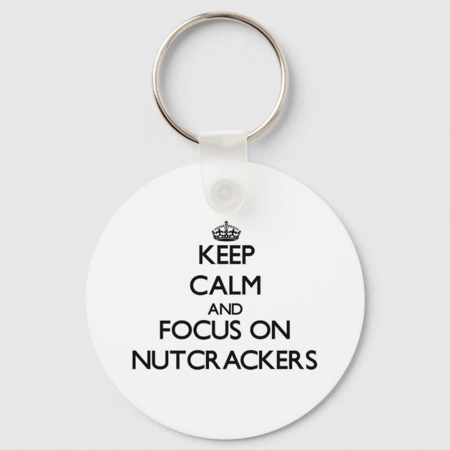 Behållans Lugn och fokus på Nutcrackers Nyckelring (Framsida)
