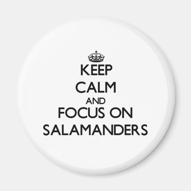 Behållans lugn och fokus på Salamanders Magnet (Framsidan)