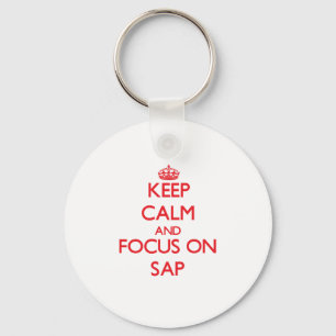 Behållans Lugn och fokus på Sap Nyckelring