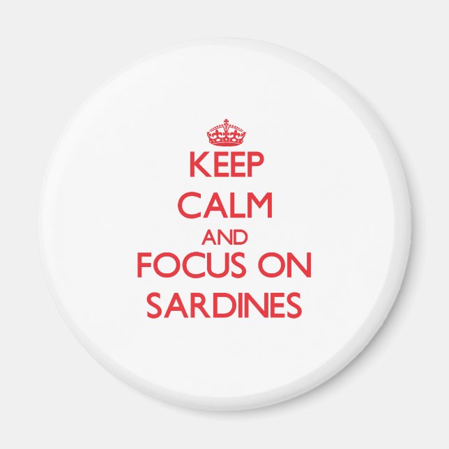 Behållans Lugn och fokus på Sardinien Magnet (Framsidan)