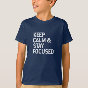 Behållans lugn och fokusering t shirt