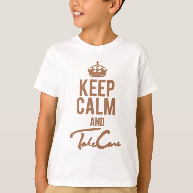 Behållans Lugn och försiktighet T-shirt (Framsida)