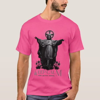Behållans Lugn och förtroende Jesus T Shirt