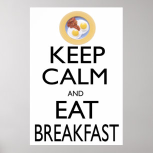 Behållans Lugn och frukost Poster