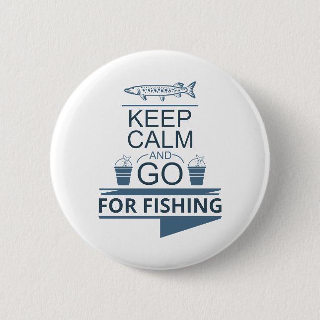 Behållans lugn och gå till fiske knapp (Framsida)