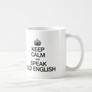 BEHÅLLANS LUGN OCH GAMLA ENGELSKA KAFFEMUGG