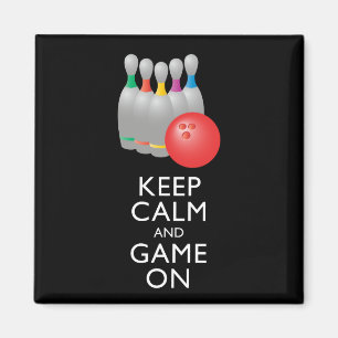 BEHÅLLANS LUGN OCH GAMN PÅ - Bowling Magnet