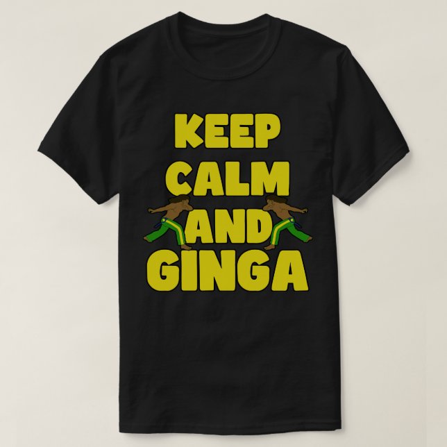 Behållans lugn och ginga t shirt (Design framsida)