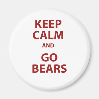 Behållans Lugn och Go Bears Magnet