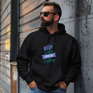 Behållans Lugn och Go Fishing Hoodie