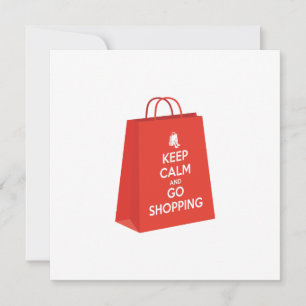 Behållans Lugn och Go Shopping (säck2) Inbjudningar