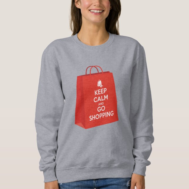Behållans Lugn och Go Shopping (säck2) T Shirt (Framsida)