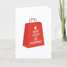 Behållans Lugn och Go Shopping (säck2) Tack Kort