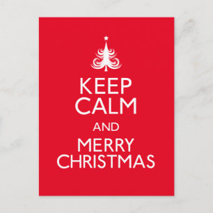 Behållans Lugn och God jul Helg Vykort