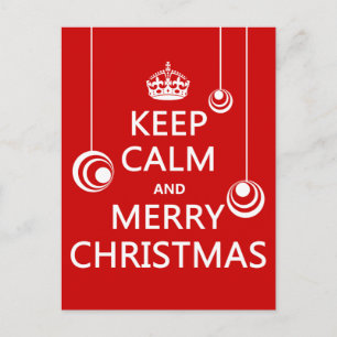 Behållans Lugn och God jul Helg Vykort