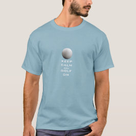 BEHÅLLANS LUGN OCH GOLF PÅ PERSONLIG TEE SHIRT