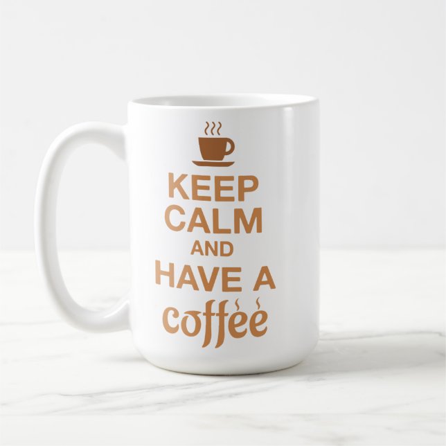 Behållans Lugn och ha en Kaffemugg (Vänster)