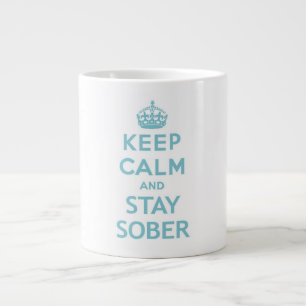 Behållans Lugn och håll Sober Mugg Jumbo Mugg