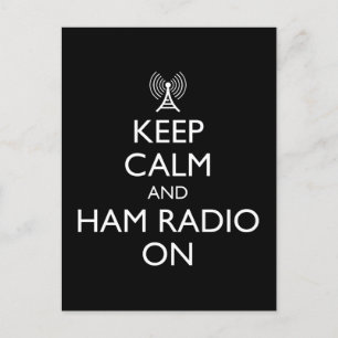 Behållans Lugn och ham-radio på Vykort