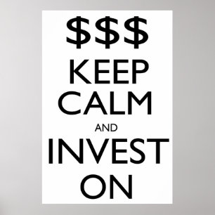Behållans Lugn och investering på Poster