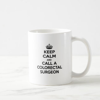 Behållans Lugn och kalla en kolorektal kirurg Kaffemugg
